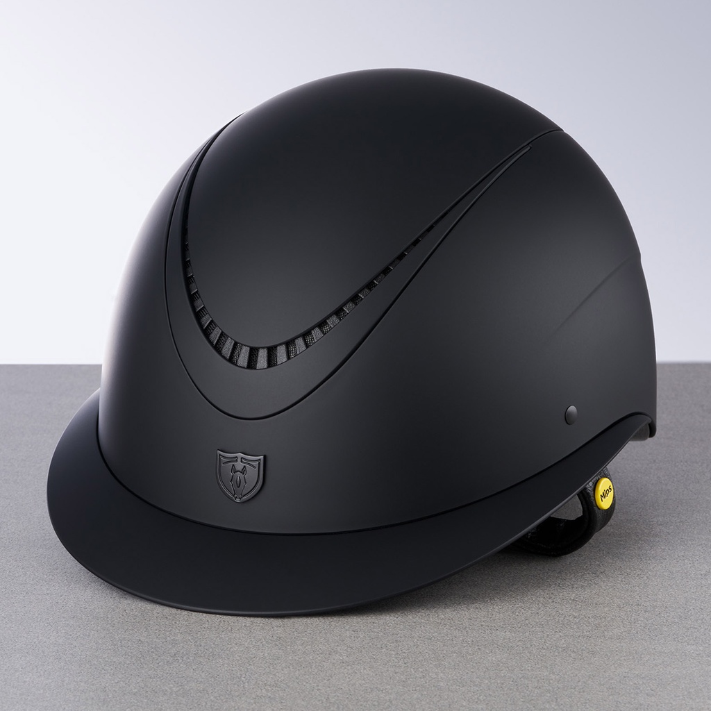 [9904W-S-MBK] Tipperary Caledon Mips Helmet (Matte Black-HT, Matte Black-T, Wide, S)