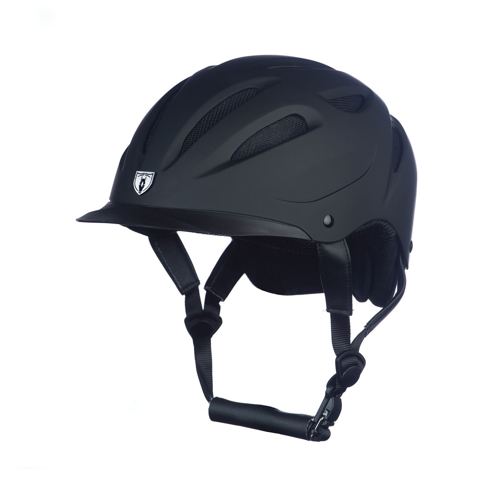 [8700-XS-BL/BL] Tipperary Sportage Hybrid Helmet - Last Chance (Black-HVM, XS)