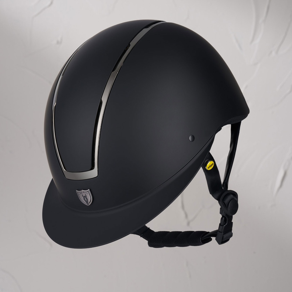 [9704W-S-MBK] Tipperary Windsor Mips Helmet (Smoked Chrome, Wide, S)