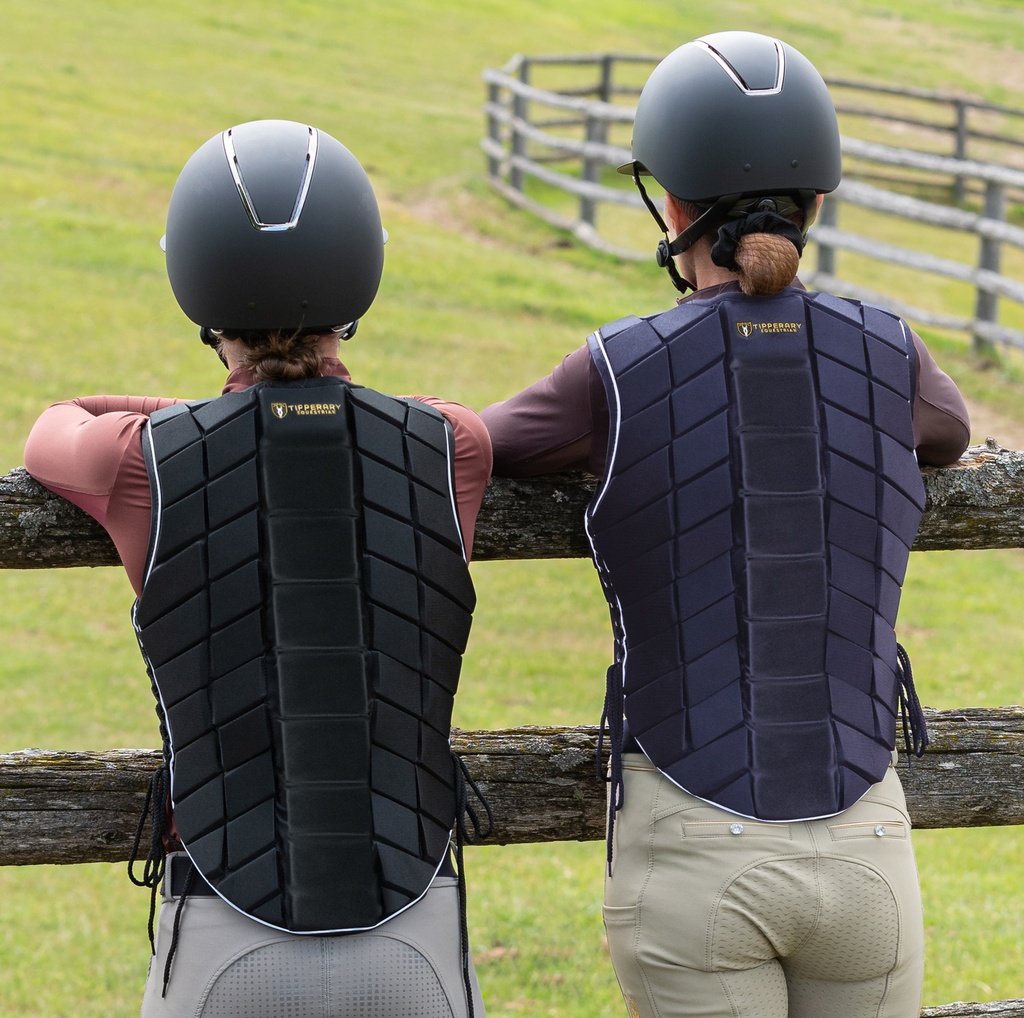 [1015-26JR-BLD] Tipperary Eventer Vest (Black, YXXS)