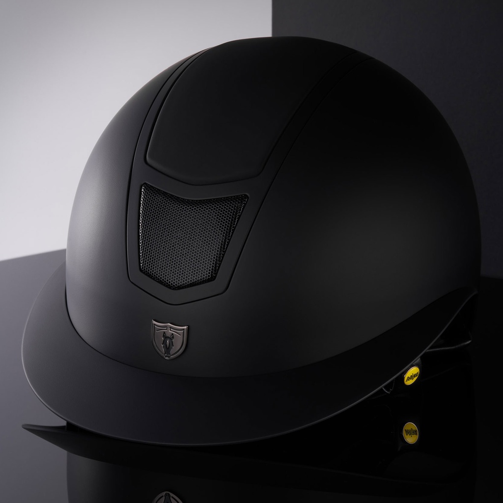 [9804W-S-MBK] Tipperary Devon Mips® Helmet (Ultra Matte Black-HT, Matte Black-T, Wide, S)