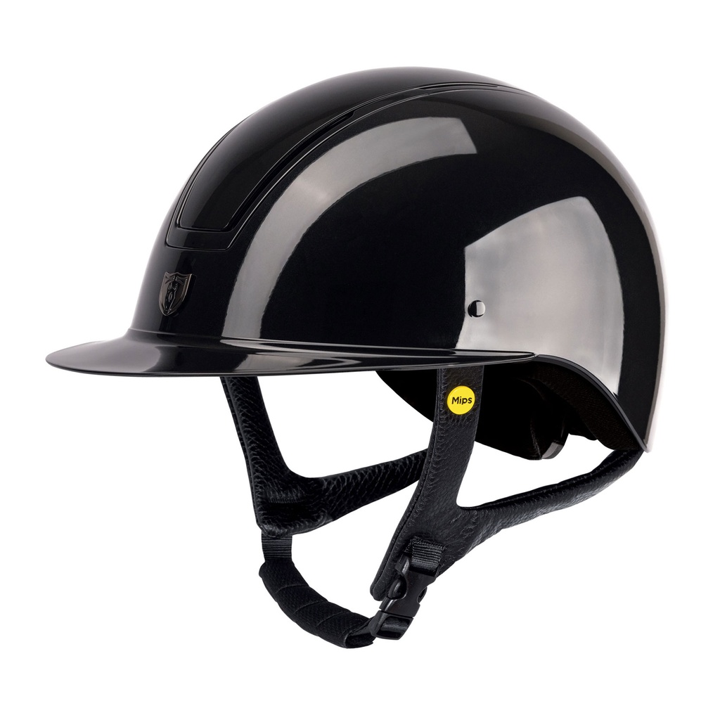 Tipperary Windsor MIPS® LE Helmet (Cocoa Brown, Glossy Black-HT, Glossy Black-T, S)