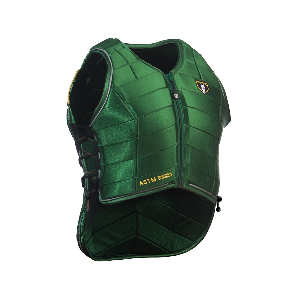 [3015-32S-HGD] Tipperary Eventer Pro Vest - Last Chance (Hunter Green, 32S)